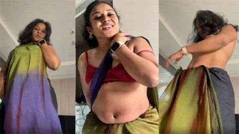 Tamil Beautiful Horny Aunty Blowjob Mms