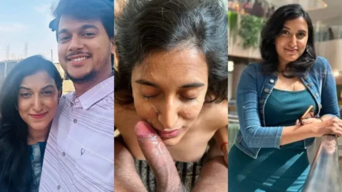 Submissive Desi GF Sloppy Blowjob and Hard Doggy Fucking with Moaning