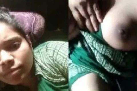 Bangladeshi girl boobs show for BF on cam