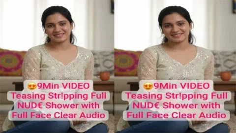 Beautiful Desi GF Latest Most Exclusive Viral Teasing Stripping Full Nude Shower with Full Face Clear Audio Mms Video