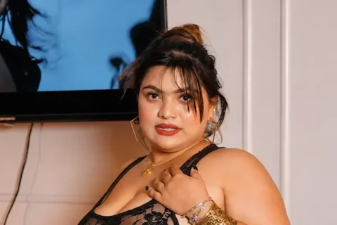Hot Insta Model Sampa Sardar Big Boobs Tease in See Through Top Flashing Massive Tits and Pressing Video Sex Video