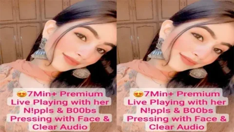 Muskan Sharma Beautiful Insta Influencer 7Min Premium Live
