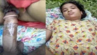 Desi village girl outdoor sex scene with hot tight pussy Sex Video