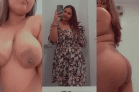 Big Boobie Tanker Girl Live Masturbation With ROLLER