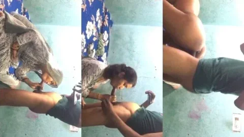 Leaked Desi Bhabhi Blowjob Video Gets Her Tight Pussy Fucked Hard