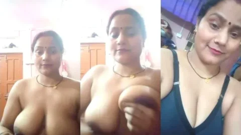 Leaked Desi Bhabhi Exposes Her Giant Milky Boobs And Nipples