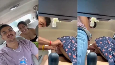 Gorgeous Horny Bhabi Affair Threesome Car Mms