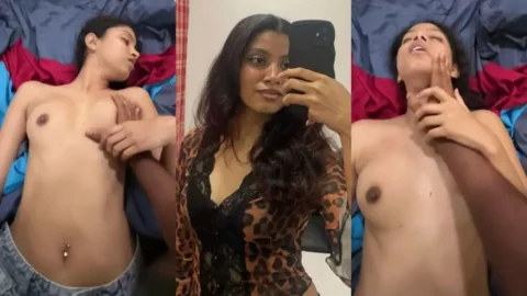 Desi GF Gets Her Tight Pussy Fucked Hard Leaked MMS