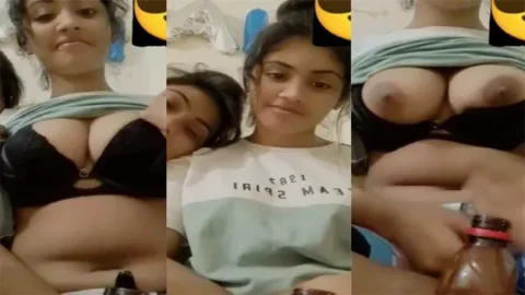 Beautiful Sexy Mal Showing Her Tight Boobs