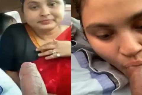 Beautiful Desi Girl Sucking Big Dick In Car Sex