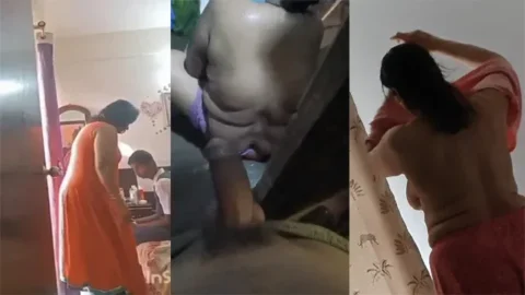 Mom Changing Infront Of Horny Son Masturbating Dick