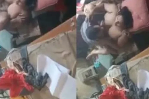 Chubby aunty sex with worker inside factory