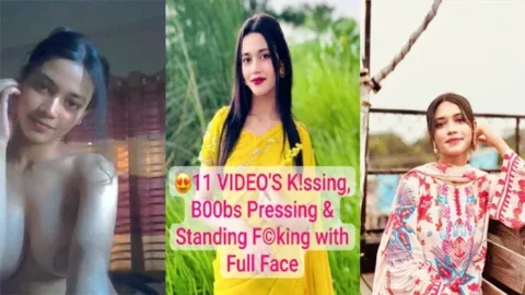 Insta Queen Latest Trending Most Exclusive Viral K!ssing Boobs Pressing Standing Fucking with Full Face
