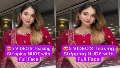 Beautiful IT Girl Latest Most Exclusive Viral Stuff Teasing Str!pping Nude With Full Face