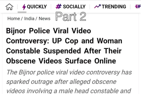 Bijnor UP Constable Viral MMS Scandal Swallows Cum Deep Blowjob Part 2 Sex Video