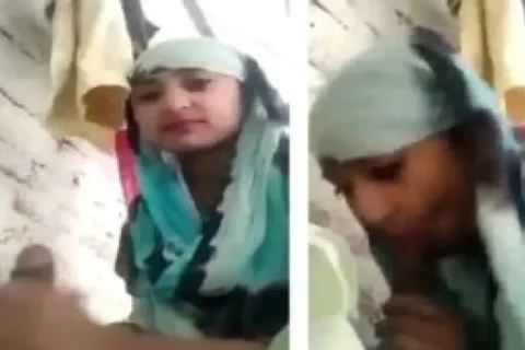 Cousin sister blowjob and handjob to brother