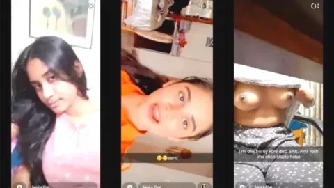 Leaked Nude Selfie of Horny Desi Girlfriend Showing Huge Tits