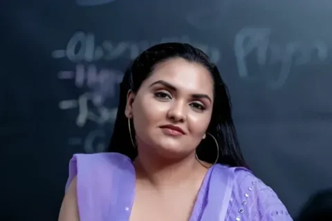 Srishti Khan Premium Live Teacher Roleplay Strips Full Nude Shows Her HUGE Boobs Sex Video