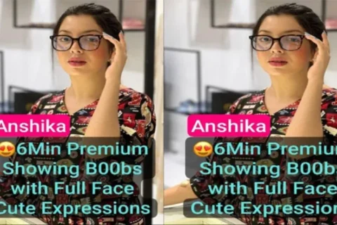 Anshika Most Exclusive Premium Video Showing Her Boobs