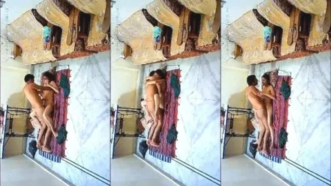Desi Girlfriend Nude Saree Strip and Hard Standing Fuck