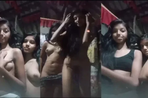 Young Sisters Share Private Desi Lesbian MMS Secrets Sex Video