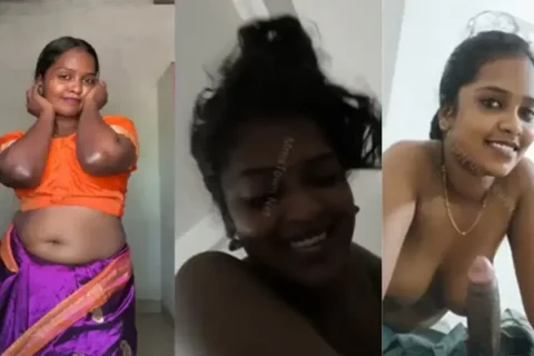 Desi Tamil babe ka secret blowjob aur wild sex masti Sex Video