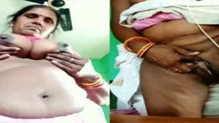 Desi bhabhi ke garam boobs aur chut ka mast VC show Sex Video