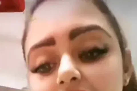 Horny babe loves getting her big juicy boobs pressed live on Tango by her naughty bestie Sex Video
