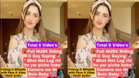 Famous Paki Tiktoker Full Nude Riding Blowjob her Boyfriend Mms Video