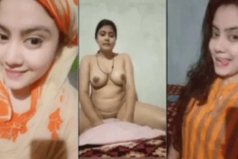 Young Nude Girl s Wild Pillow Ride Cum Explosion