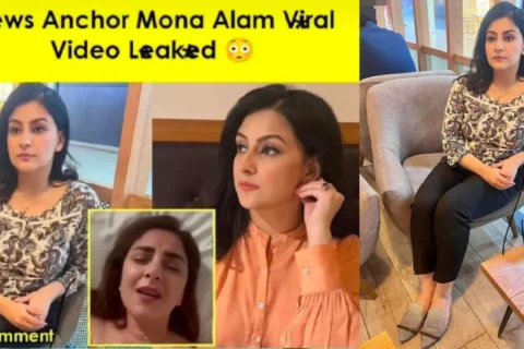 MONA ALAM Famous Pakistani News Anchor Most Requested Viral VIDEO Ft. Jiggling Boobs Fucking