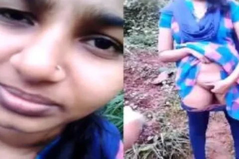 Mallu GF outdoor sex naked pussy viral show