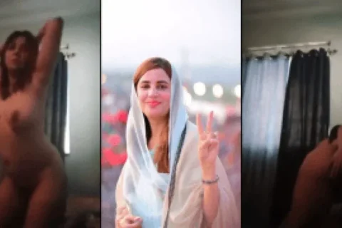 Zartaj Gul Pakistani MP Viral Nude MMS Leak Stripping Begging For Fuck