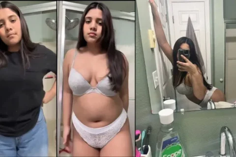 Horny NRI Girl Latest Most Exclusive Stripping Full NUDE