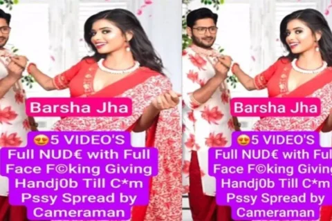 Barsha Jha Most Exclusive Fucking Giving Handjob