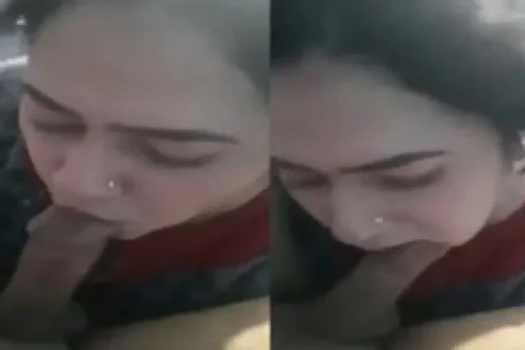 Beautiful Pakistani sex girl viral sucking dick