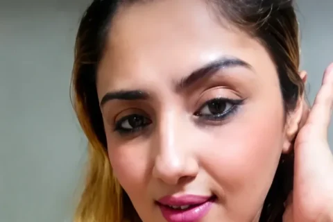 Horny Pretty Mahi Gives Husband A Live Nude Show Tease Boobs And Milky Tits Showing On Cam