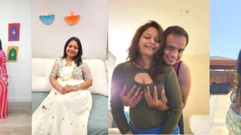 Leaked MMS of Sexy Desi Wife Getting Her Wet Pussy Fucked Hard