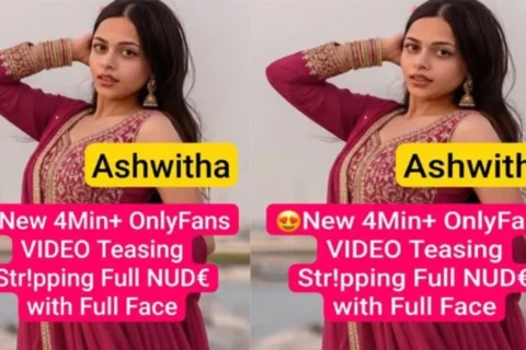 Ashwitha Super Seductive Teasing Boobs Pressing Stripping Full Nude