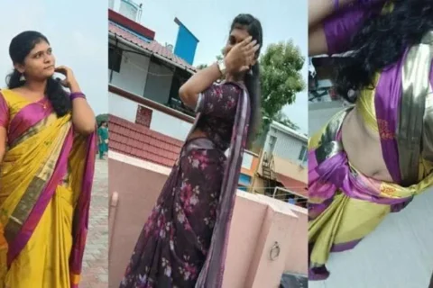 Sexy Mallu Tamil Girl Saree Nude Boobs Sucking