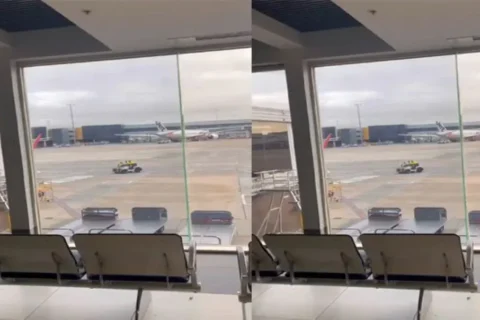 Airport Washroom Convinced Hot Young Girl Banged by Rizz Guy Sex Video XXX