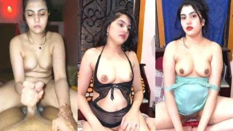 Desi Girlfriend Strips Naked and Spreads Her Hairy Pussy For You