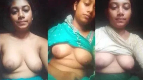 Leaked Desi Village Girl Shows Huge Natural Boobs And Jiggles Them