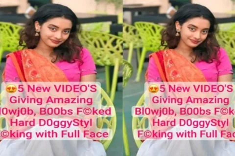 Famous Insta Reel Queen Giving Amazing Blowjob Boobs Fucked Hard
