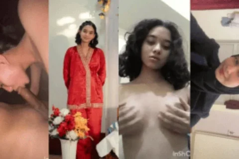 Innocent Curly Haired Hijabi 18 Teen Rides Boyfriend Like a Desperate Whore Sensual BJ