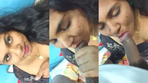 Famous Mallu Girlfriend Gives Sloppy Blowjob And Swallows Cum