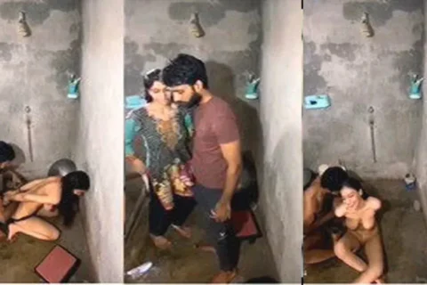 Cute Slim Lover Fucking In Bathroom