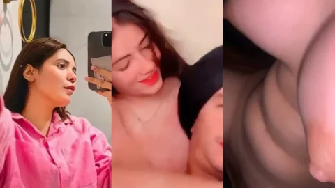 Leaked Desi Girlfriend Sex Tape Sucking Cock and Riding Hard