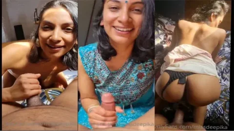 Desi Girl Deepika Saree Deep Blowjob Fucking Hardcore Sex