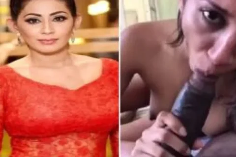 Wife sucking big cock in Srilankan sex viral MMS